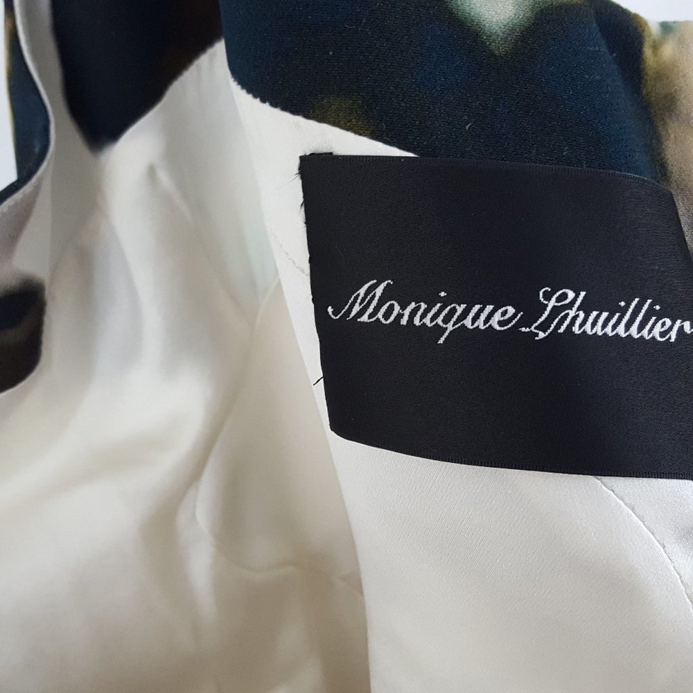 Monique Lhuillier A-Line Circle Dress Size Size XS Multicolor Sleeveless - Picture 5 of 5